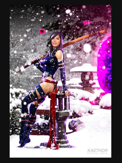 Olivia Munn as Psylocke Classic T-Shirt