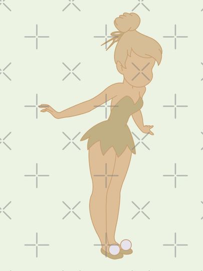 Tinker Bell pastel iPhone Case