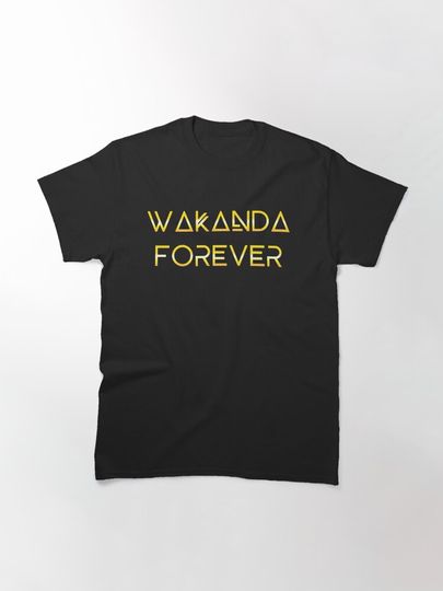 WAKANDA FOREVER Gold Classic T-Shirt