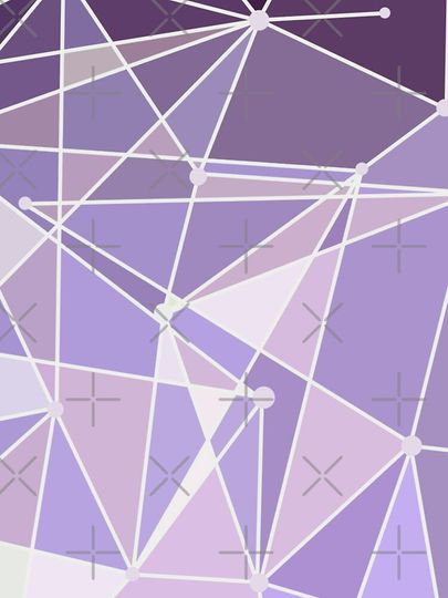 Purple Wall Style iPhone Case