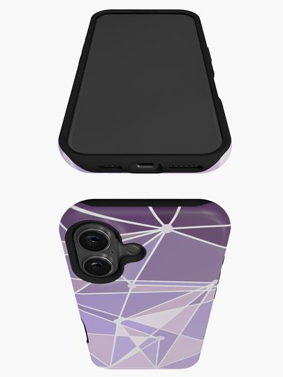 Purple Wall Style iPhone Case