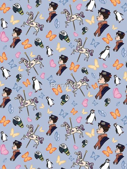 Mary Poppins Pattern Scarf