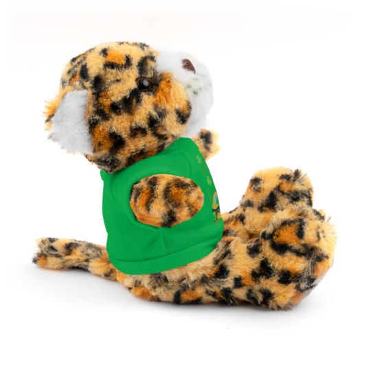 Cute & Funny Stuffed Animals with Tee | 8in tall