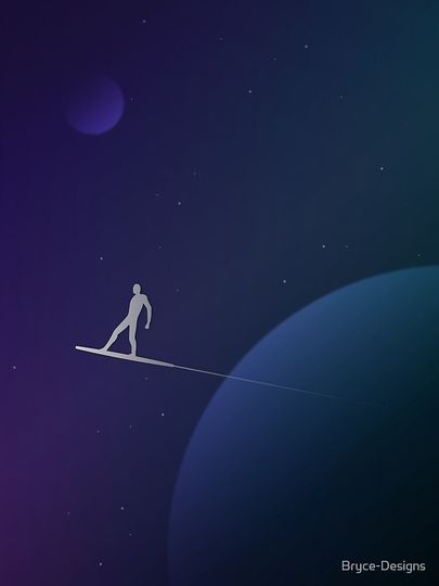 Silver Surfer Minimal  Graphic T-Shirt