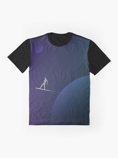 Silver Surfer Minimal  Graphic T-Shirt