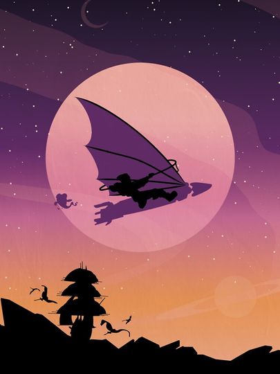 Treasure Planet Minimal poster iPhone Case