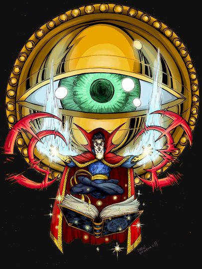 Doctor Strange in the Agamotto Eye Classic T-Shirt