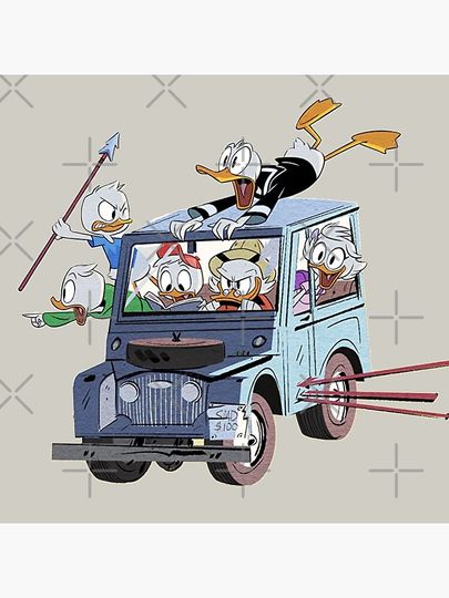 ducktales woo-oo Pillow