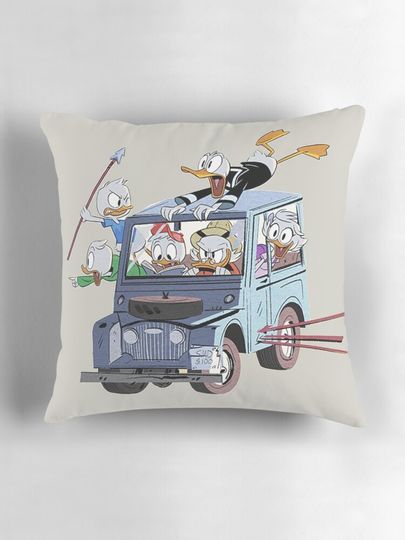 ducktales woo-oo Pillow