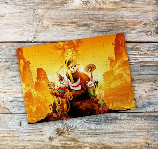 , Disney Kung Fu Panda Jigsaw Puzzzle