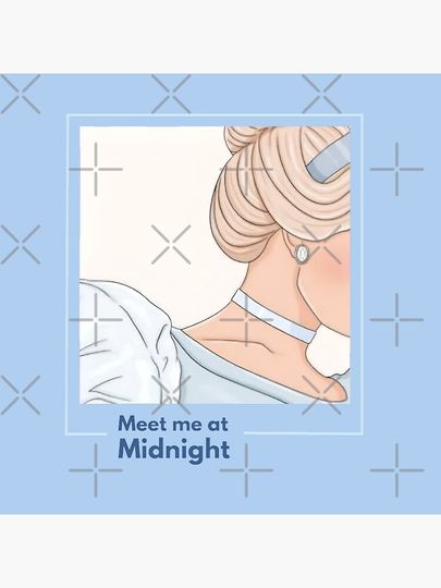Cinde Meet me at midnight Pillow