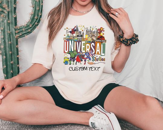 Vintage Universal Studios Shirt, Universal Studios Family Vacation
