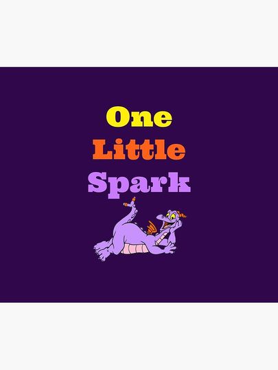 Figment One Little Spark Laying Down Throw Blanket