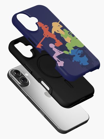 Kingdom Hearts Stylized Cover Art iPhone Case
