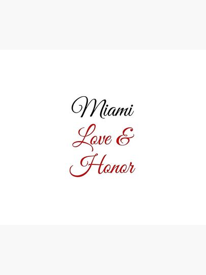 Miami University - Miami Oxford - Love & Honor Throw Blanket