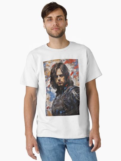Winter Soldier painting Classic T-Shirt