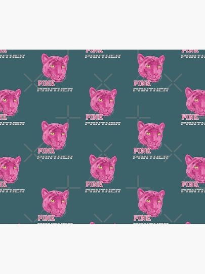 Pink Panther Retro / Aesthetic Throw Blanket