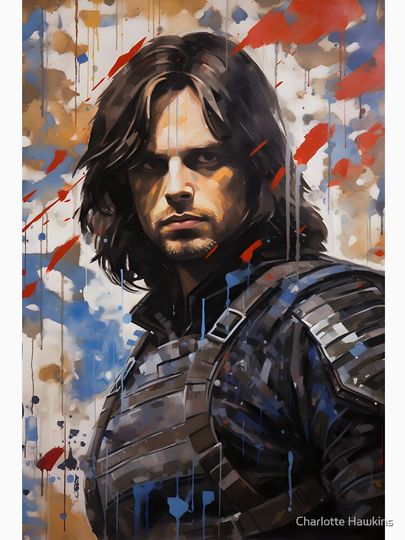 Winter Soldier painting Classic T-Shirt