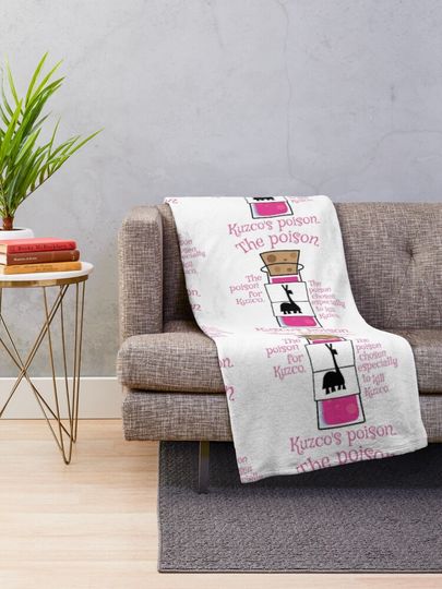 Kuzco_s Poison   Throw Blanket