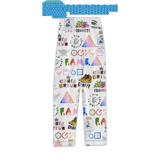 Chris Brown To Be Th3 Best I Can Be Satin Pajamas Set