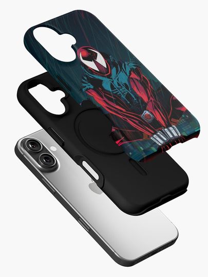 Across The Spider Verse - Scarlet Spider iPhone Case