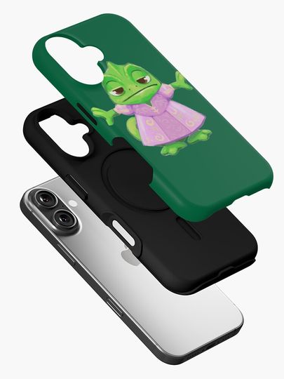 Pascal in a dress - Tangled  iPhone Case