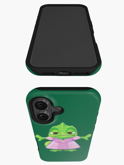 Pascal in a dress - Tangled  iPhone Case