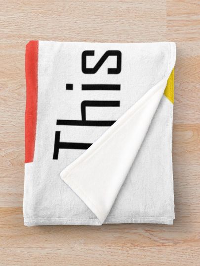 Mando this is the way Throw Blanket