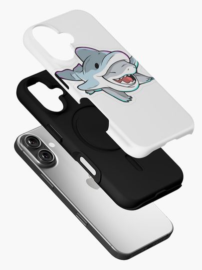 Jeff the Landshark – Marvel’s Cutest Tiny Shark Buddy! iPhone Case