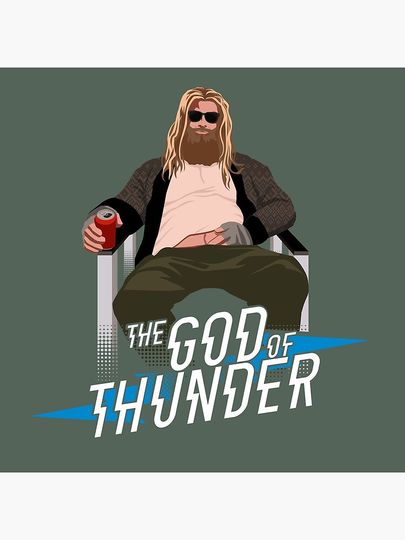 The God of Thunder Pillow