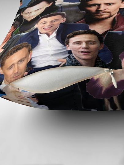 Tom Hiddleston Collage  Pillow