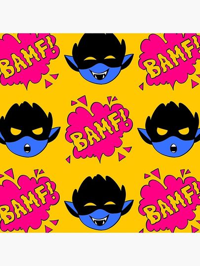BAMFS pattern Pillow