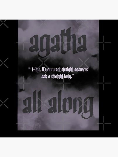 Agatha All Along Pillow