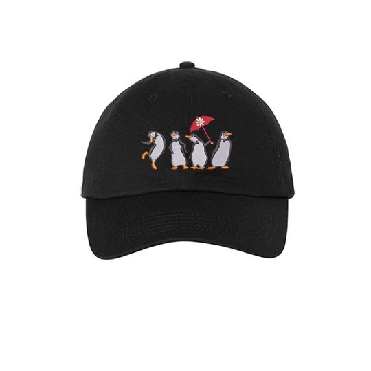 Mary Poppins Penguins Embroidered Baseball Cap