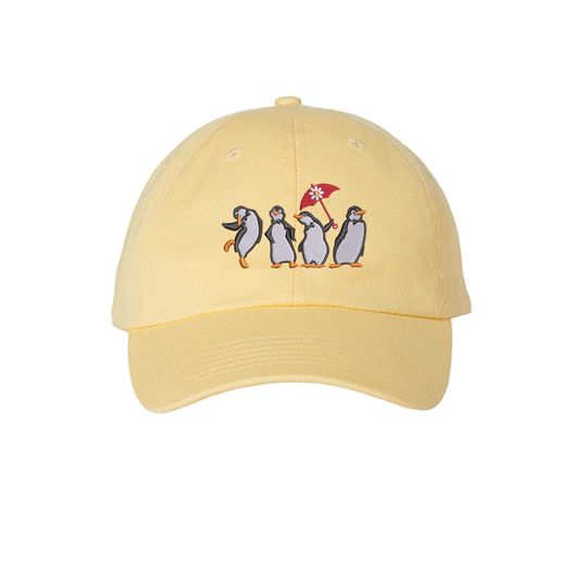 Mary Poppins Penguins Embroidered Baseball Cap