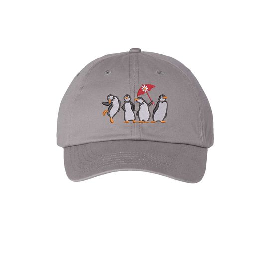 Mary Poppins Penguins Embroidered Baseball Cap