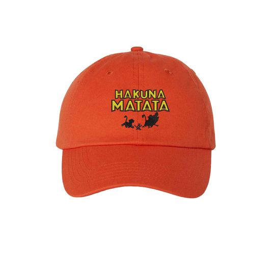Hakuna Matata Embroidered Baseball Cap