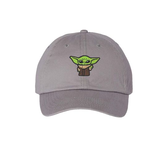 Grogu Alien Embroidered Baseball Cap