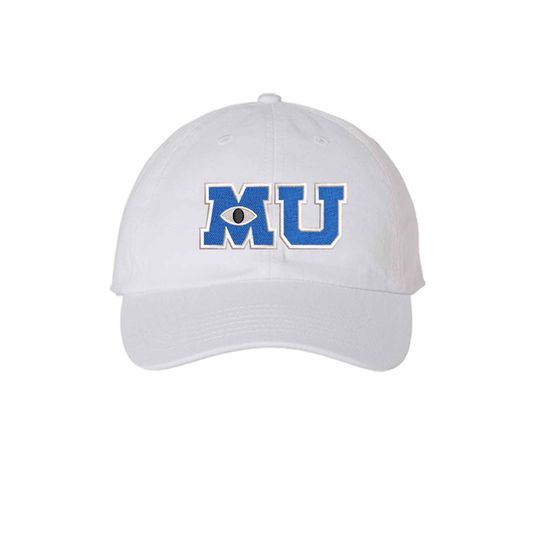 Monsters University MU Embroidered Baseball Cap