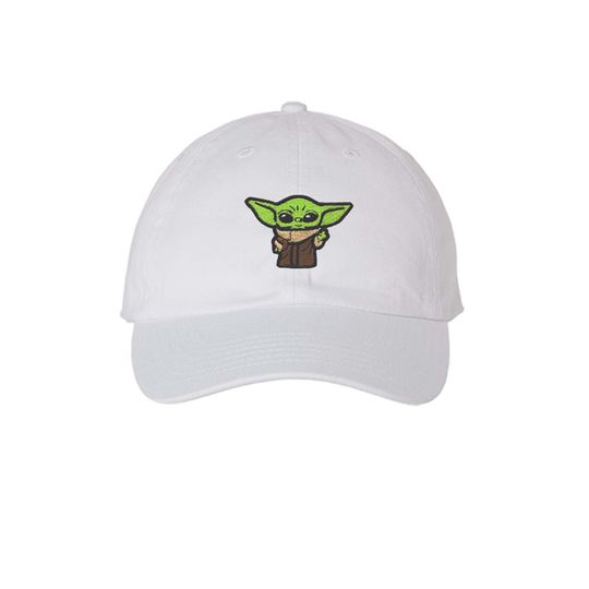Grogu Alien Embroidered Baseball Cap