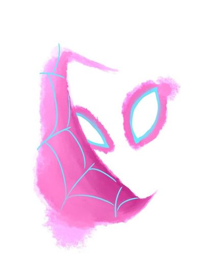 spider gwen - into the spiderverse  iPhone Case