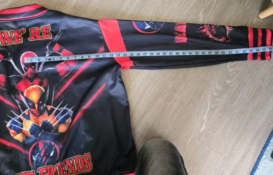 Deadpool Wolverine Baseball Jacket