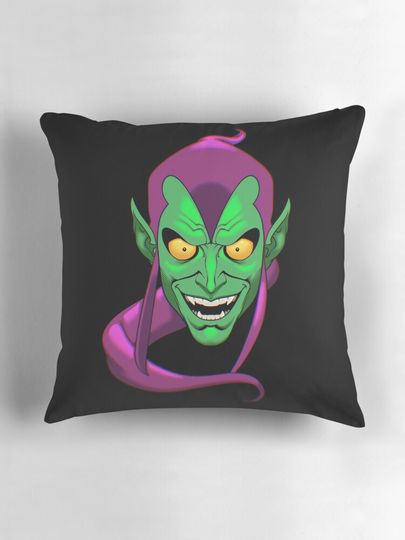 Green Goblin Pillow