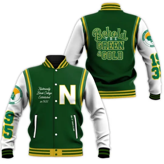 JE Nor*folk State University Baseball Jacket