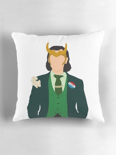 Loki Laufeyson Loki Promo Pillow