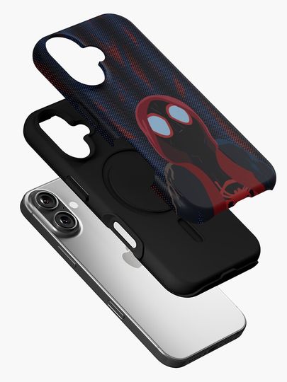 Into the spiderverse Miles Morales iPhone Case