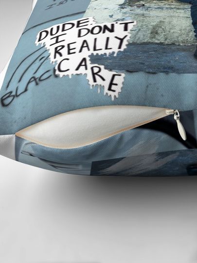 Tom Holland Blue Design Pillow