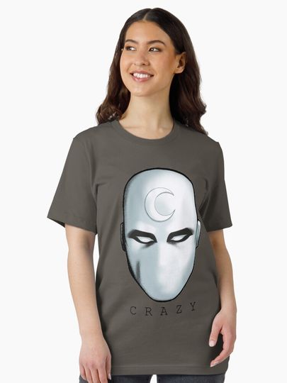 CRAZY - Moon Knight (Mr Knight) Headshot Essential T-Shirt