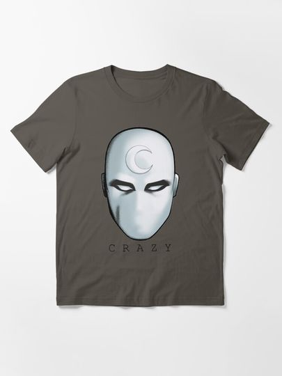 CRAZY - Moon Knight (Mr Knight) Headshot Essential T-Shirt