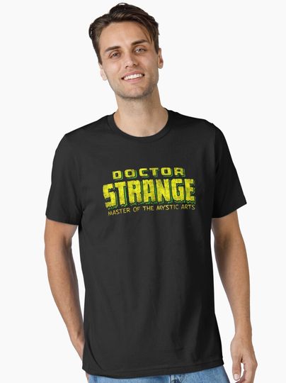 Doctor Strange - Classic Title - Dirty Essential T-Shirt